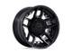 XD Slash Matte Black 6-Lug Wheel; 20x9; 20mm Offset (03-09 4Runner)