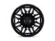 XD Bomber Matte Black 6-Lug Wheel; 20x9; 20mm Offset (22-24 Frontier)