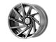 XD Cyclone Satin Gray Milled 6-Lug Wheel; 18x9; 18mm Offset (10-24 4Runner)