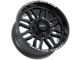 Impact Wheels 827 Matte Black 6-Lug Wheel; 20x10; -12mm Offset (22-24 Bronco Raptor)