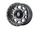 XD Enduro Pro Matte Gray with Black Reinforcing Ring 6-Lug Wheel; 18x9; 18mm Offset (10-24 4Runner)