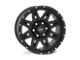 Pro Comp Wheels Torq Flat Black 6-Lug Wheel; 17x9; -6mm Offset (03-09 4Runner)