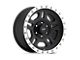 Pro Comp Wheels La Paz Satin Black Machined 6-Lug Wheel; 17x8.5; 0mm Offset (21-24 Bronco, Excluding Raptor)