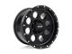 Pro Comp Wheels Proxy Satin Black 6-Lug Wheel; 17x9; -6mm Offset (05-15 Tacoma)