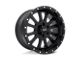 Pro Comp Wheels Syndrome Satin Black 6-Lug Wheel; 17x9; -6mm Offset (03-09 4Runner)