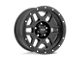 Pro Comp Wheels Phaser Satin Black 6-Lug Wheel; 17x9; -6mm Offset (2024 Tacoma)