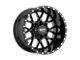 Moto Metal Siege Gloss Black 6-Lug Wheel; 20x9; 0mm Offset (17-24 Titan)