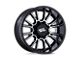 Moto Metal Legacy Gloss Black Machined 6-Lug Wheel; 20x9; 1mm Offset (17-24 Titan)