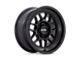 KMC Terra Satin Black 6-Lug Wheel; 18x8.5; -10mm Offset (05-15 Tacoma)