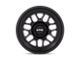 KMC Terra Satin Black 6-Lug Wheel; 18x8.5; -10mm Offset (16-23 Tacoma)