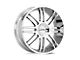 KMC Regulator Chrome 6-Lug Wheel; 22x9.5; 30mm Offset (22-24 Tundra)