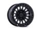 KMC IMS Matte Black with Gloss Black Lip 6-Lug Wheel; 20x9; 18mm Offset (21-24 Bronco, Excluding Raptor)