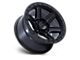 KMC Outrun Matte Black with Gloss Black Lip 6-Lug Wheel; 18x9; 18mm Offset (03-09 4Runner)