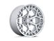 Fuel Wheels Charger Gloss Silver with Machined Face 6-Lug Wheel; 22x12; -44mm Offset (21-24 Bronco, Excluding Raptor)