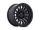 Fuel Wheels Rincon Matte Black with Gloss Black Lip 6-Lug Wheel; 17x8.5; -1mm Offset (03-09 4Runner)