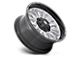 Fuel Wheels Arc Silver Brushed Face with Milled Black Lip 6-Lug Wheel; 20x9; 1mm Offset (2024 Tacoma)