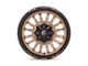 Fuel Wheels Arc Platinum Bronze with Black Lip 6-Lug Wheel; 20x9; 1mm Offset (22-24 Bronco Raptor)