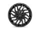 Fuel Wheels Typhoon Matte Black 6-Lug Wheel; 20x9; 1mm Offset (21-24 Bronco, Excluding Raptor)