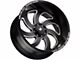 Off-Road Monster M07 Flat Black Milled 6-Lug Wheel; 20x10; -19mm Offset (16-24 Titan XD)