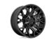 Fuel Wheels Twitch Blackout 6-Lug Wheel; 20x9; 1mm Offset (05-21 Frontier)