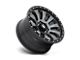 Fuel Wheels Tactic Matte Gunmetal with Black Bead Ring 6-Lug Wheel; 18x9; 20mm Offset (10-24 4Runner)