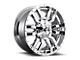 Fuel Wheels Sledge Chrome 6-Lug Wheel; 20x9; 1mm Offset (22-24 Bronco Raptor)