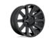 Fuel Wheels Contra Satin Black 6-Lug Wheel; 20x9; 2mm Offset (2024 Tacoma)