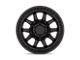 Black Rhino Calico Matte Black 6-Lug Wheel; 17x8.5; 0mm Offset (05-15 Tacoma)