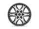 American Racing Mainline Gloss Black Machined 6-Lug Wheel; 17x8; 0mm Offset (10-24 4Runner)