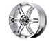 American Racing AR890 Chrome 6-Lug Wheel; 17x8; 0mm Offset (21-24 Bronco, Excluding Raptor)