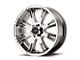 American Racing AR708 Matte Black Machined 6-Lug Wheel; 18x9; 20mm Offset (21-24 Bronco, Excluding Raptor)