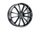 Status Goliath Gloss Black 6-Lug Wheel; 22x9.5; 15mm Offset (03-09 4Runner)