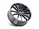 Status Goliath Gloss Black 6-Lug Wheel; 22x9.5; 15mm Offset (10-24 4Runner)