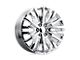 Performance Replicas PR198 Chrome 6-Lug Wheel; 24x10; 31mm Offset (04-15 Titan)