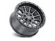 Black Rhino Dugger Gun Black 6-Lug Wheel; 18x8.5; 0mm Offset (21-24 Bronco, Excluding Raptor)