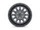 Black Rhino Dugger Gun Black 6-Lug Wheel; 18x8.5; 0mm Offset (21-24 Bronco, Excluding Raptor)