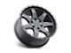 Level 8 Wheels Slam Matte Black 6-Lug Wheel; 17x8.5; -12mm Offset (21-24 Bronco, Excluding Raptor)