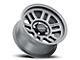 Vision Off-Road Manx 2 Overland Satin Gray 6-Lug Wheel; 17x9; 18mm Offset (2024 Tacoma)