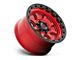 KMC Chase Candy Red with Black Lip 6-Lug Wheel; 17x9; -12mm Offset (2024 Tacoma)