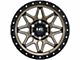 Hardrock Offroad H105 Matte Bronze 6-Lug Wheel; 17x9; 1mm Offset (2024 Tacoma)