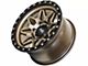 Hardrock Offroad H105 Matte Bronze 6-Lug Wheel; 17x9; 1mm Offset (2024 Tacoma)