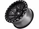 Hardrock Offroad H106 Matte Black 6-Lug Wheel; 17x9; -12mm Offset (2024 Tacoma)