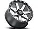 MKW Offroad M203 Matte Gray 6-Lug Wheel; 17x8.5; 0mm Offset (2024 Tacoma)
