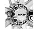 MKW Offroad M94 Chrome 6-Lug Wheel; 17x9; 10mm Offset (2024 Tacoma)
