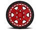 Black Rhino Reno Candy Red with Black Bolts 6-Lug Wheel; 17x9; 0mm Offset (2024 Tacoma)