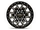 KMC Summit Satin Black with Gray Tint 6-Lug Wheel; 17x8.5; 18mm Offset (2024 Tacoma)