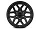 Falcon Wheels T9 Atlas Series Full Matte Black 6-Lug Wheel; 17x9; -25mm Offset (2024 Tacoma)