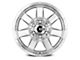 Mamba Offroad Wheels Type M14 Machined Face Silver 6-Lug Wheel; 17x9; 12mm Offset (2024 Tacoma)