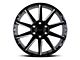 Black Rhino Typhoon Gloss Black Milled 6-Lug Wheel; 17x9.5; -18mm Offset (2024 Tacoma)