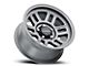 Vision Off-Road Manx 2 Overland Satin Gray 6-Lug Wheel; 17x9; -12mm Offset (2024 Tacoma)